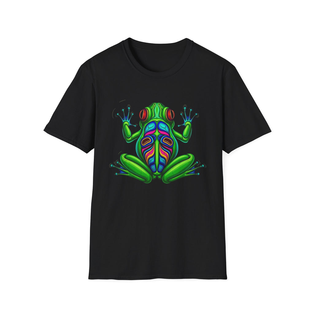 Neon Frog T-Shirt – Psychedelic Tree Frog