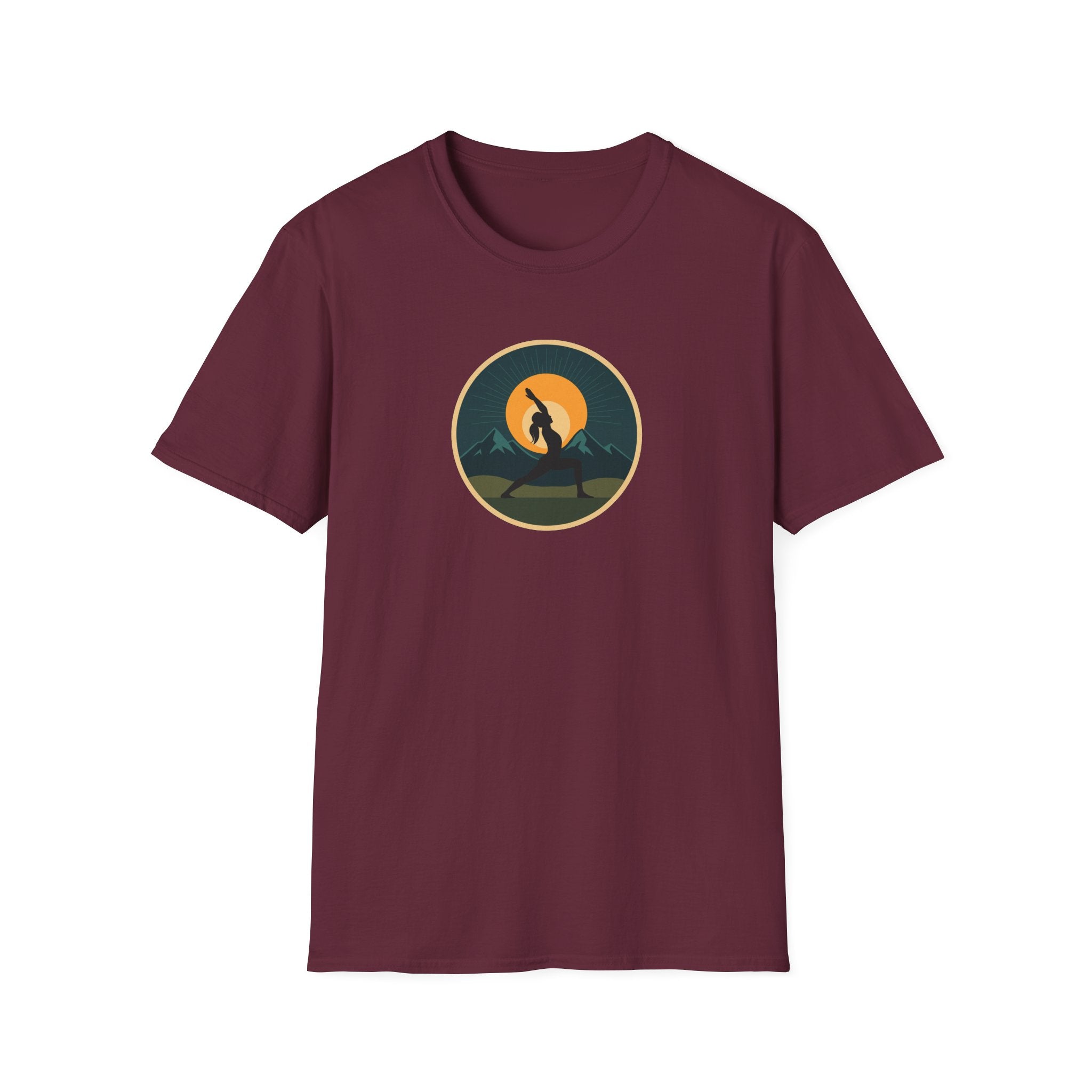 Mountain Sunrise Yoga Tee