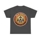Old Souls Campfire Club Retro T-Shirt | Vintage Sunset Camping Tee