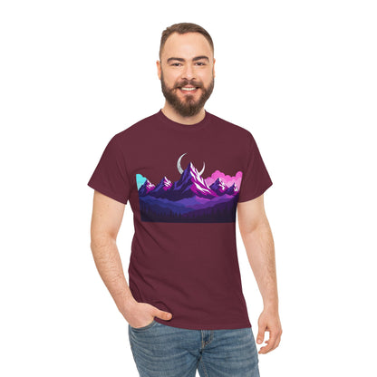 Under the Midnight Peaks – Lunar Horizon Tee