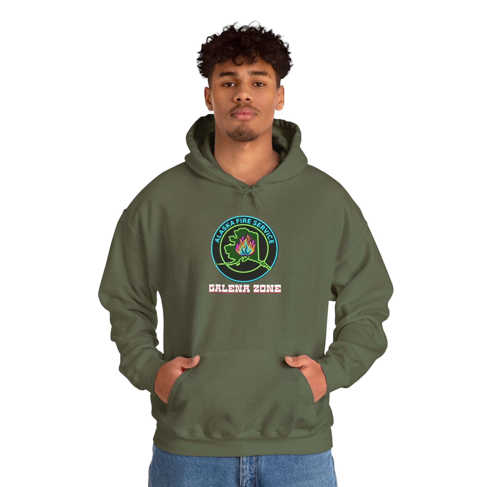 Galena Zone Salmon Hoodie — Gildan 1850
