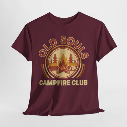 Retro Old Souls Campfire Club T-Shirt