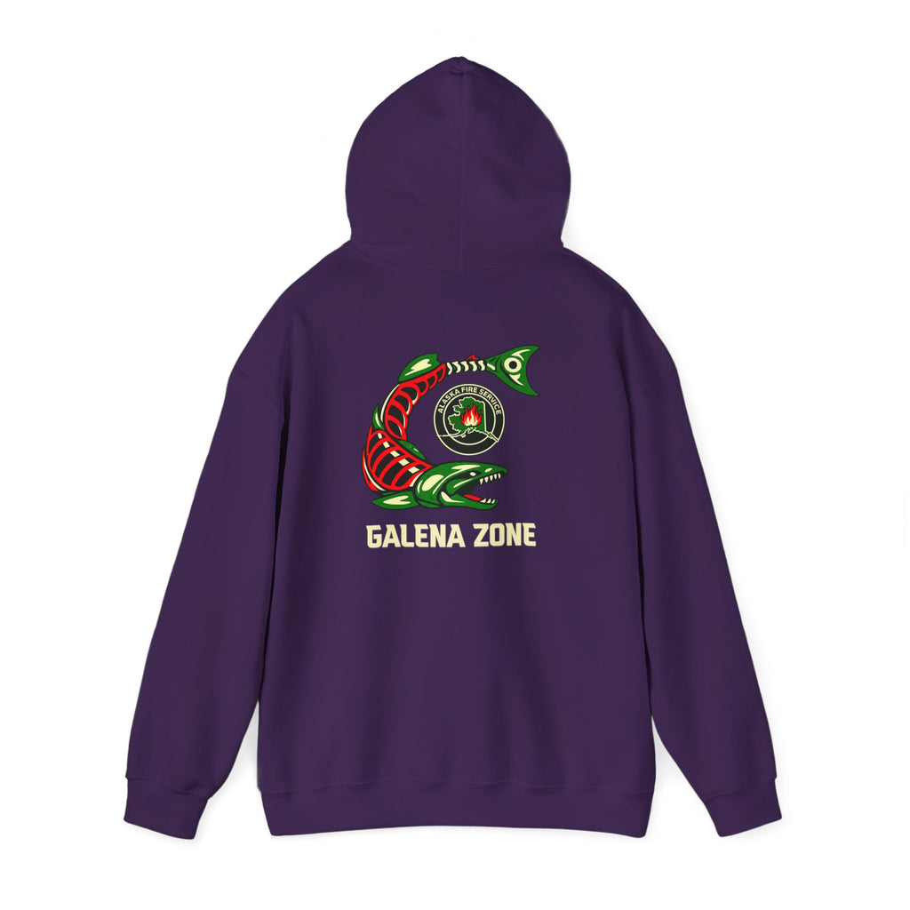 Galena Zone Salmon Hoodie — Gildan 1850