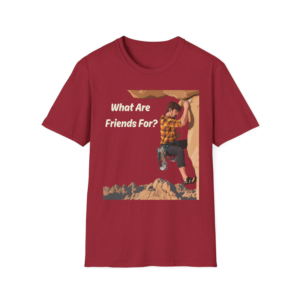 Climber on cliff T-Shirt