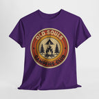 Old Souls Campfire Club Retro T-Shirt | Vintage Sunset Camping Tee