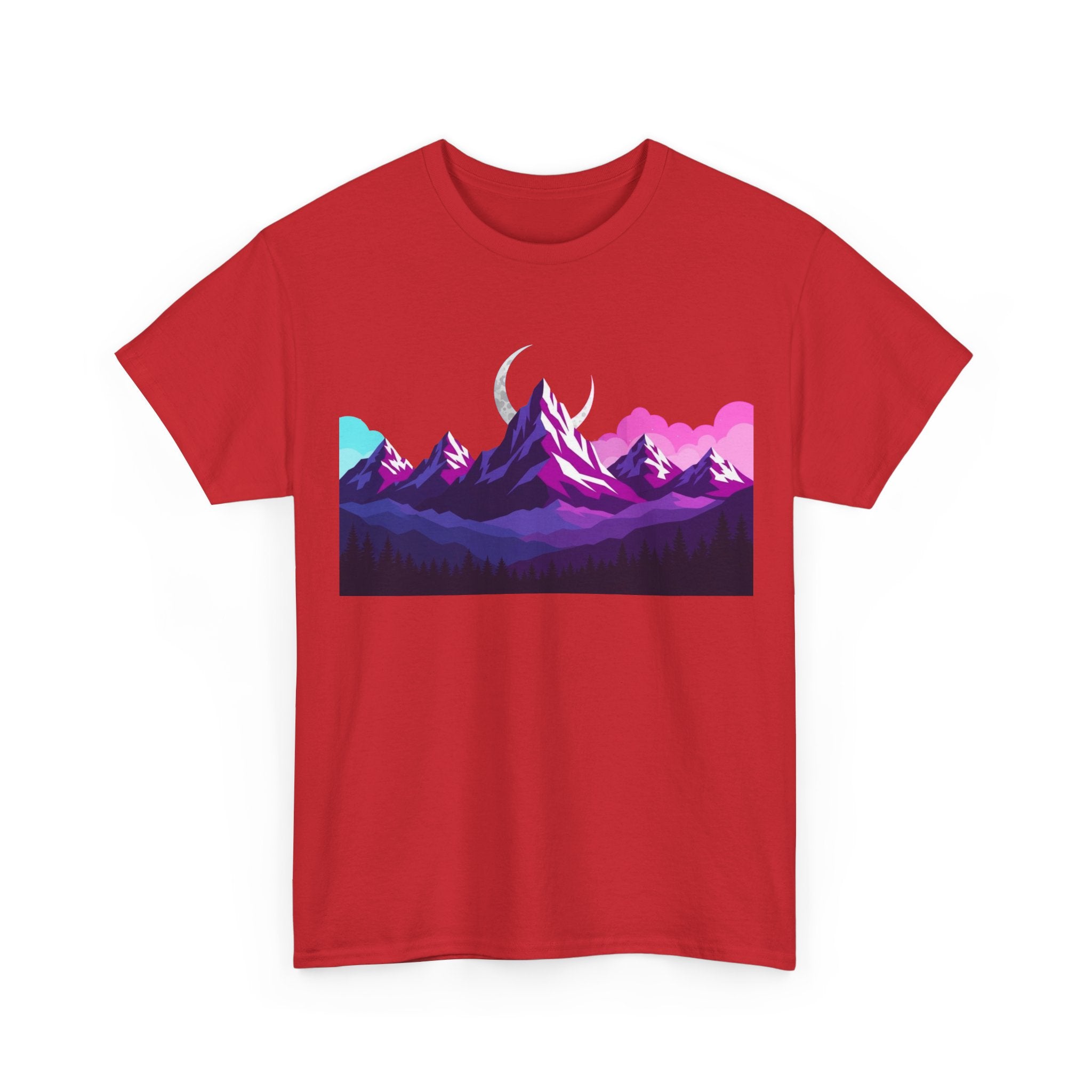 Under the Midnight Peaks – Lunar Horizon Tee