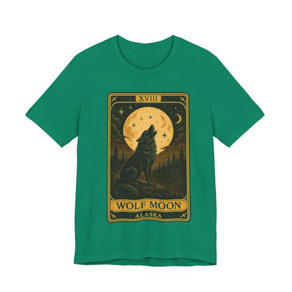 Wolf Moon Alaska | Vintage Mystical Graphic Tee