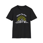 Chase the Sun Mountain T-Shirt – Adventure Hiking Graphic Tee