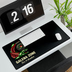 Galena Zone Fire & Aviation Desk Mat — Large Gaming/Work Mouse Pad