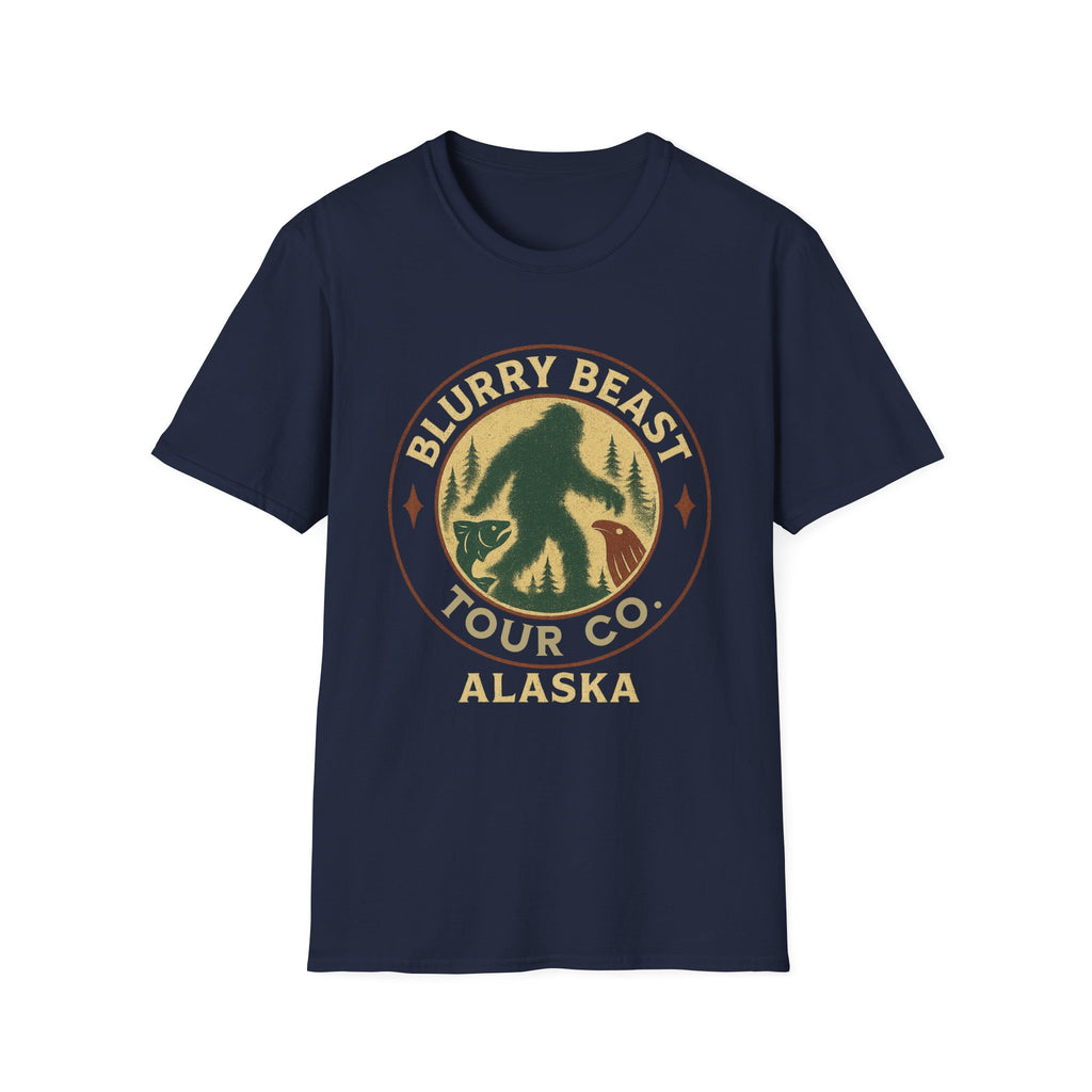 Blurry Beast Alaska T-Shirt – Vintage Bigfoot Tour Co.