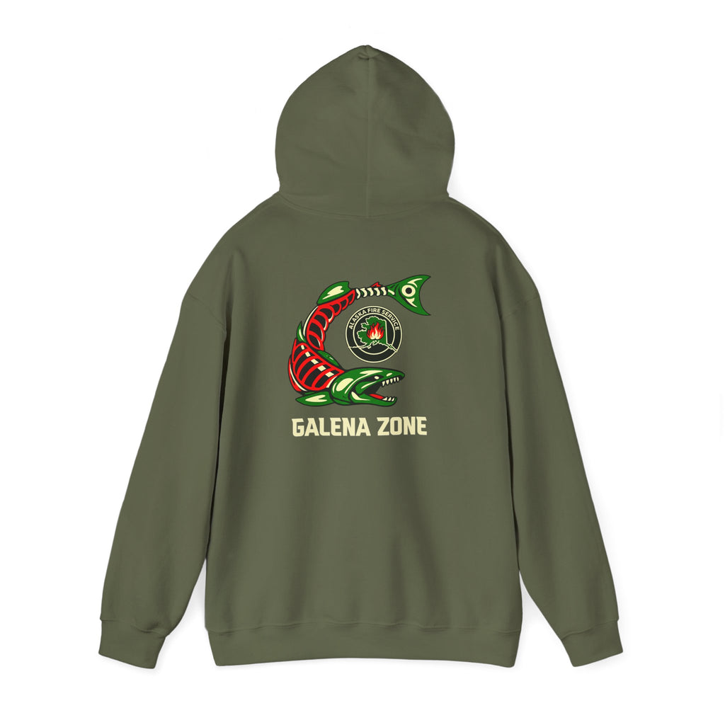 Galena Zone Salmon Hoodie — Gildan 1850