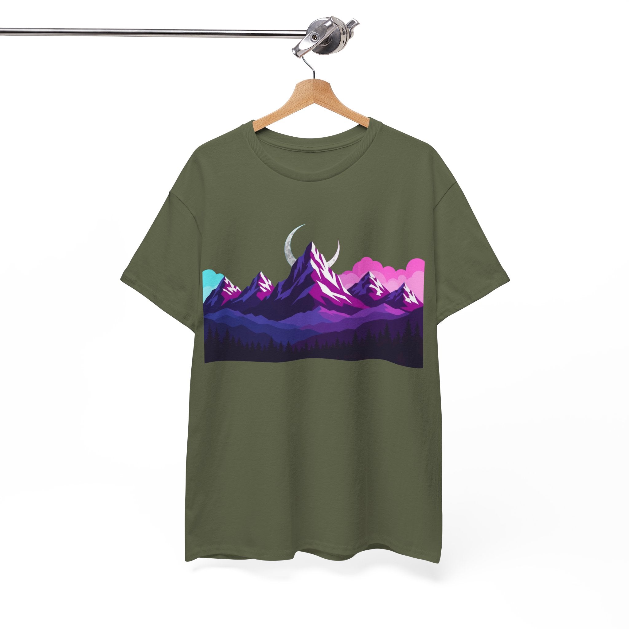 Under the Midnight Peaks – Lunar Horizon Tee