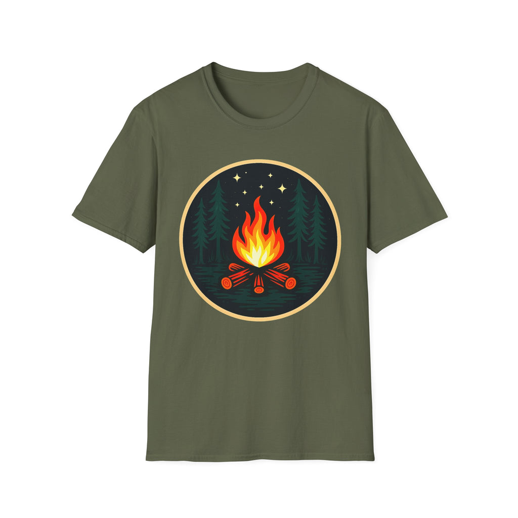 Night Campfire Glow T-Shirt
