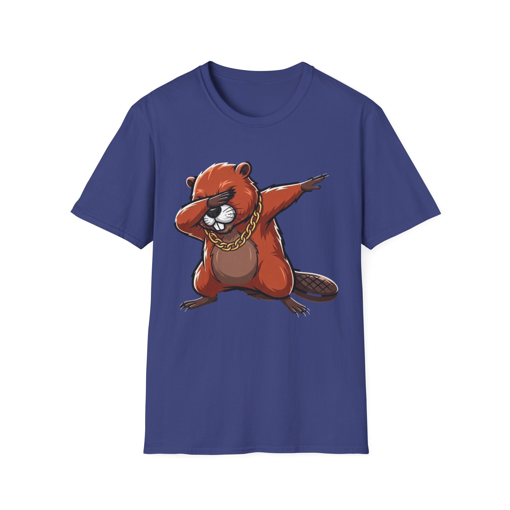 Dabbing Beaver T-Shirt – Funny Cartoon Animal