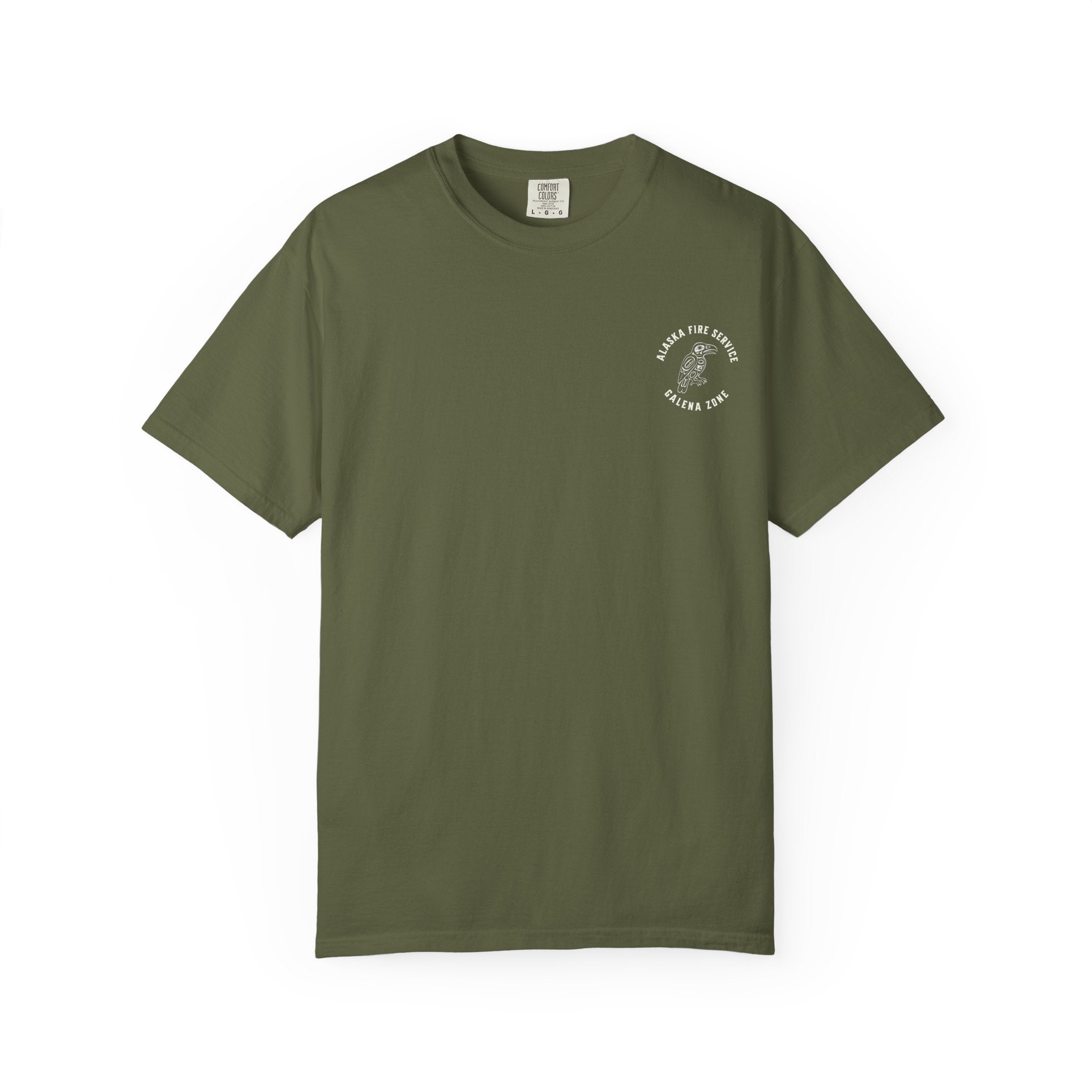 Galena Zone Dining Hall T-Shirt — Alaska Moose Graphic Tee