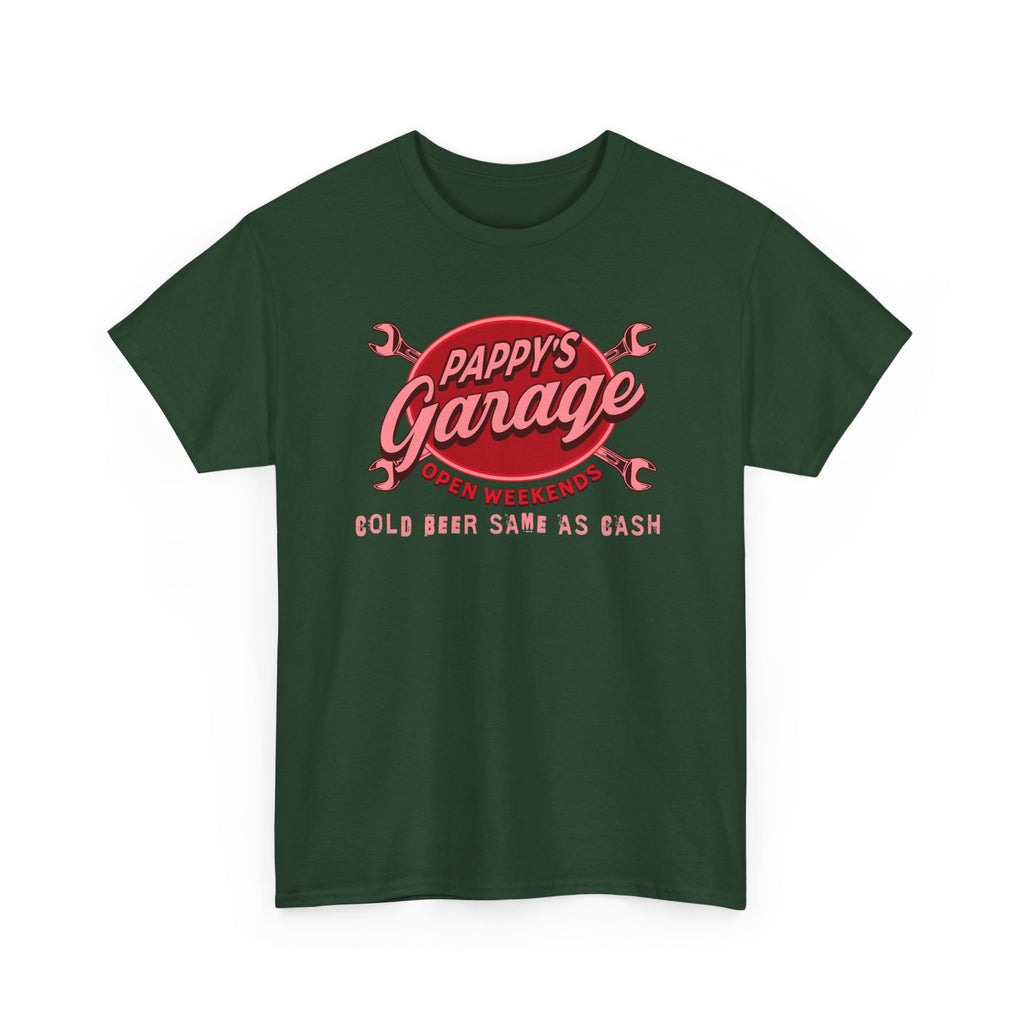 Pappy's Garage — Open Weekends T-Shirt