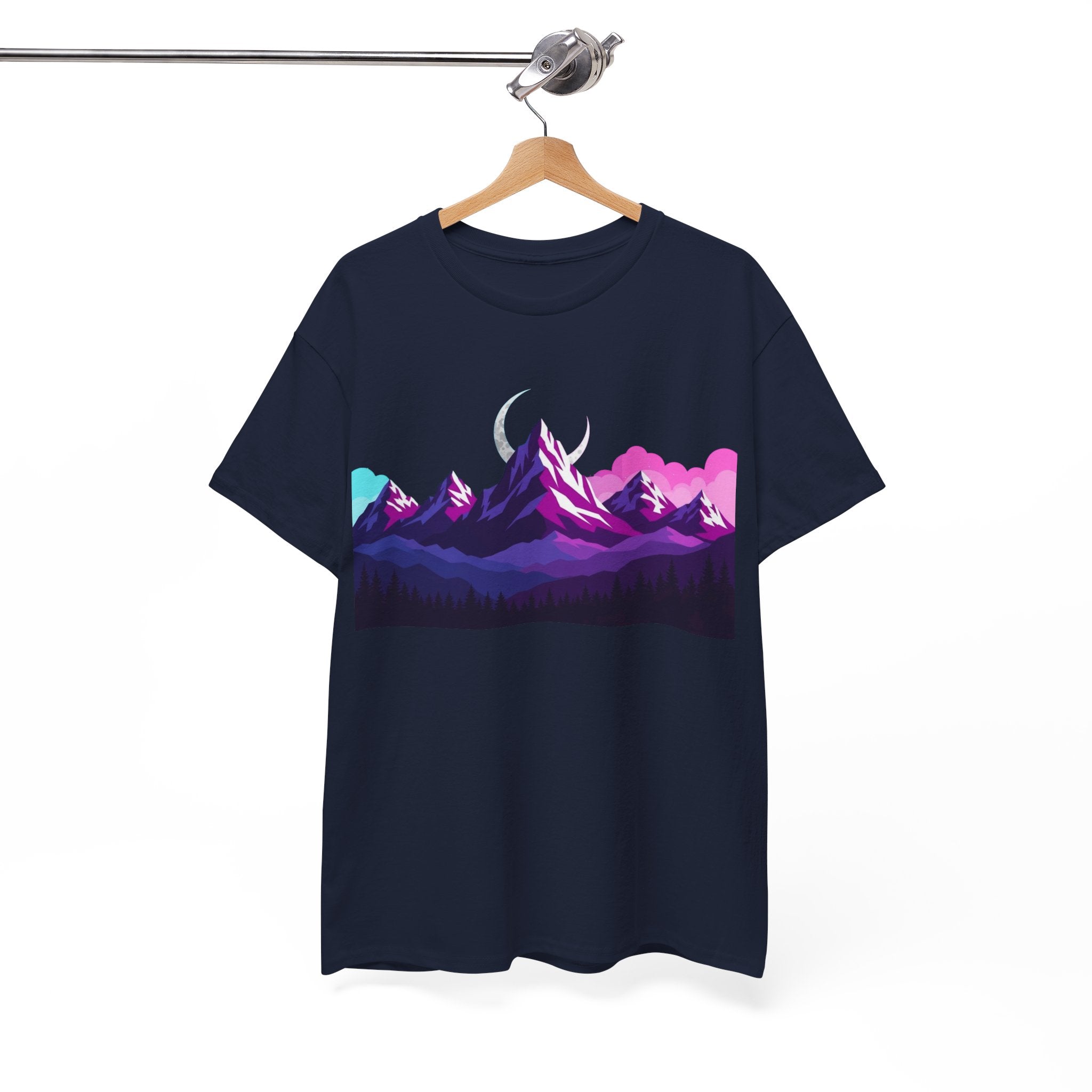 Under the Midnight Peaks – Lunar Horizon Tee