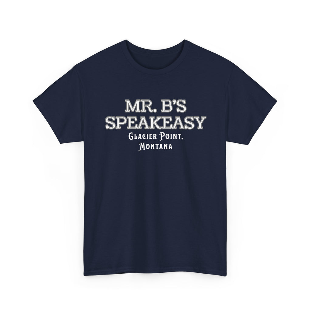 Mr. B’s Speakeasy Tee – Glacier Point, Montana