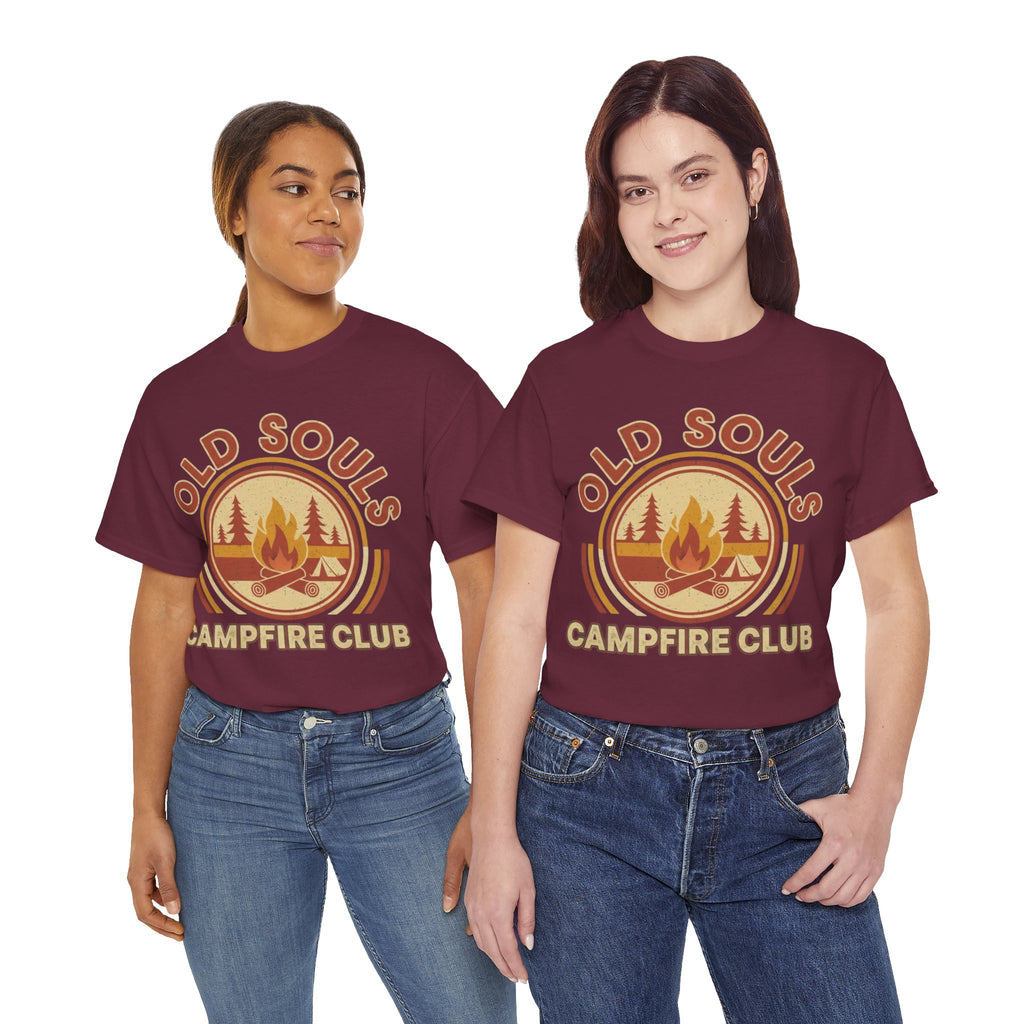 Retro Old Souls Campfire Club T-Shirt