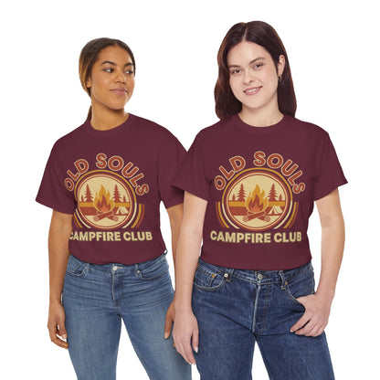 Retro Old Souls Campfire Club T-Shirt
