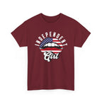 Independent Girl 4th of July Tee —  Summer Fun Shirt
