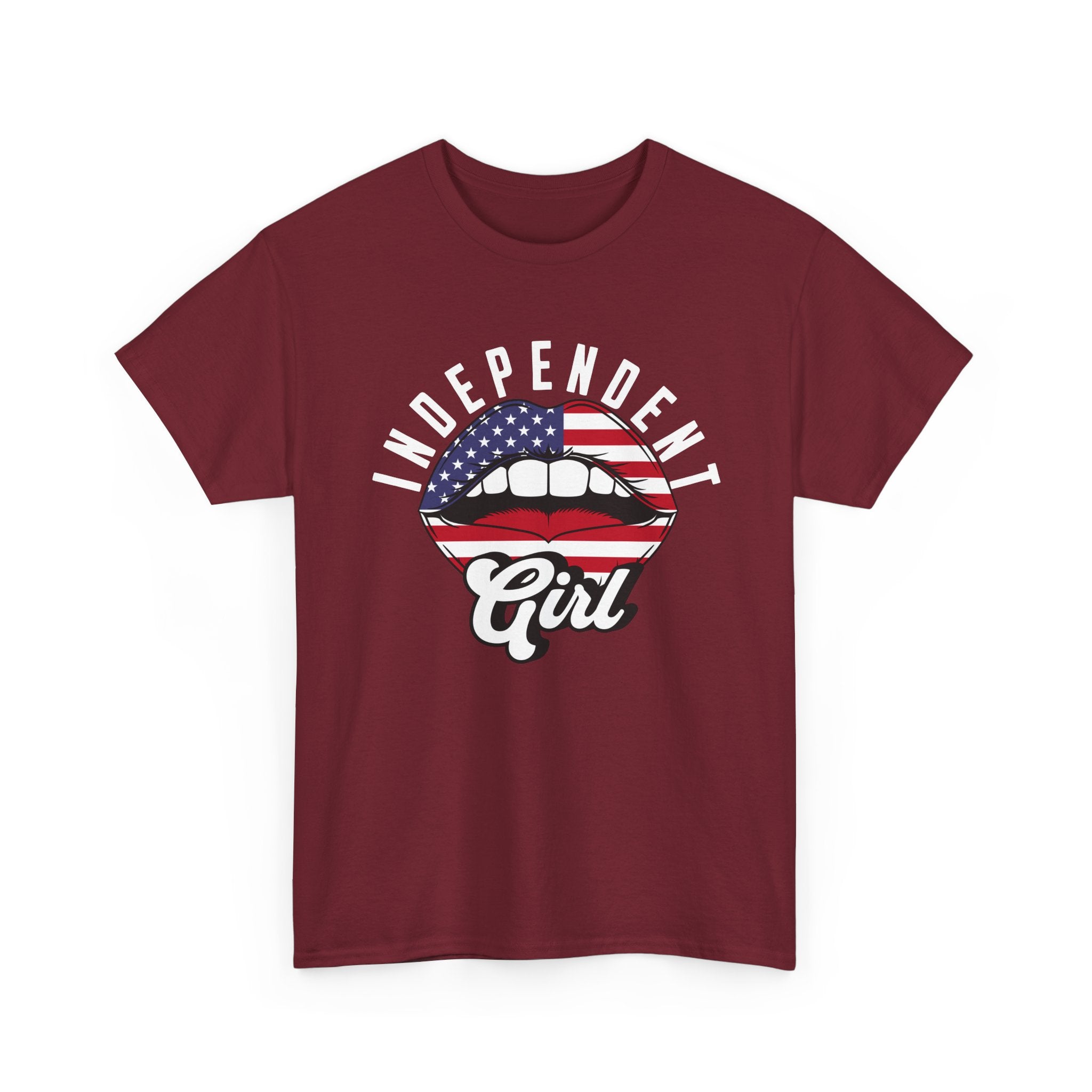 Independent Girl 4th of July Tee —  Summer Fun Shirt