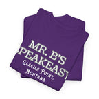 Mr. B’s Speakeasy Tee – Glacier Point, Montana