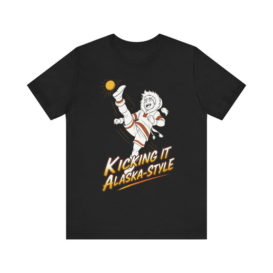 Kicking It Alaska-Style T-Shirt