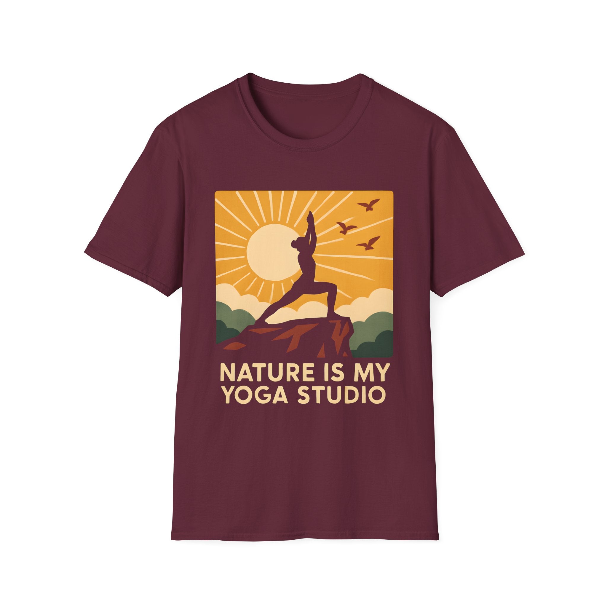 Nature Is My Yoga Studio T‑Shirt