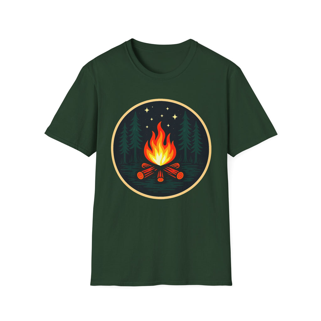 Night Campfire Glow T-Shirt