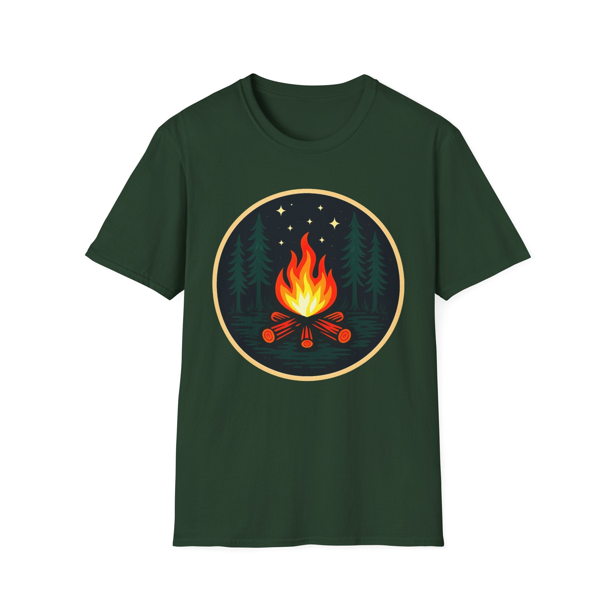 Night Campfire Glow T-Shirt
