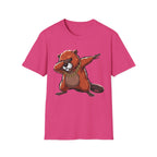 Dabbing Beaver T-Shirt – Funny Cartoon Animal