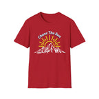 Chase the Sun Mountain T-Shirt – Adventure Hiking Graphic Tee