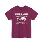 Yellowstone Bison T-Shirt — What Is Love? Bison Don't Hurt Me