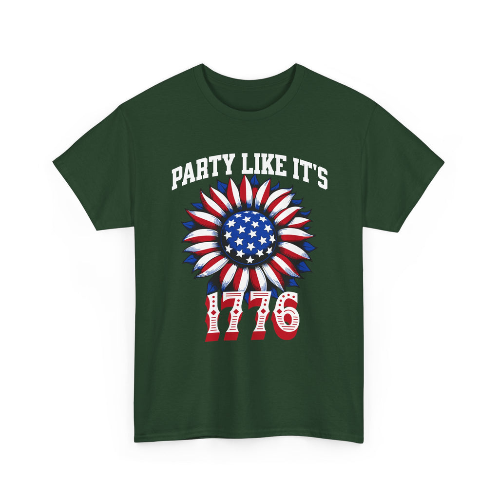 Party Like It's 1776 T-Shirt — 4th of July Patriotic Summer Tee
