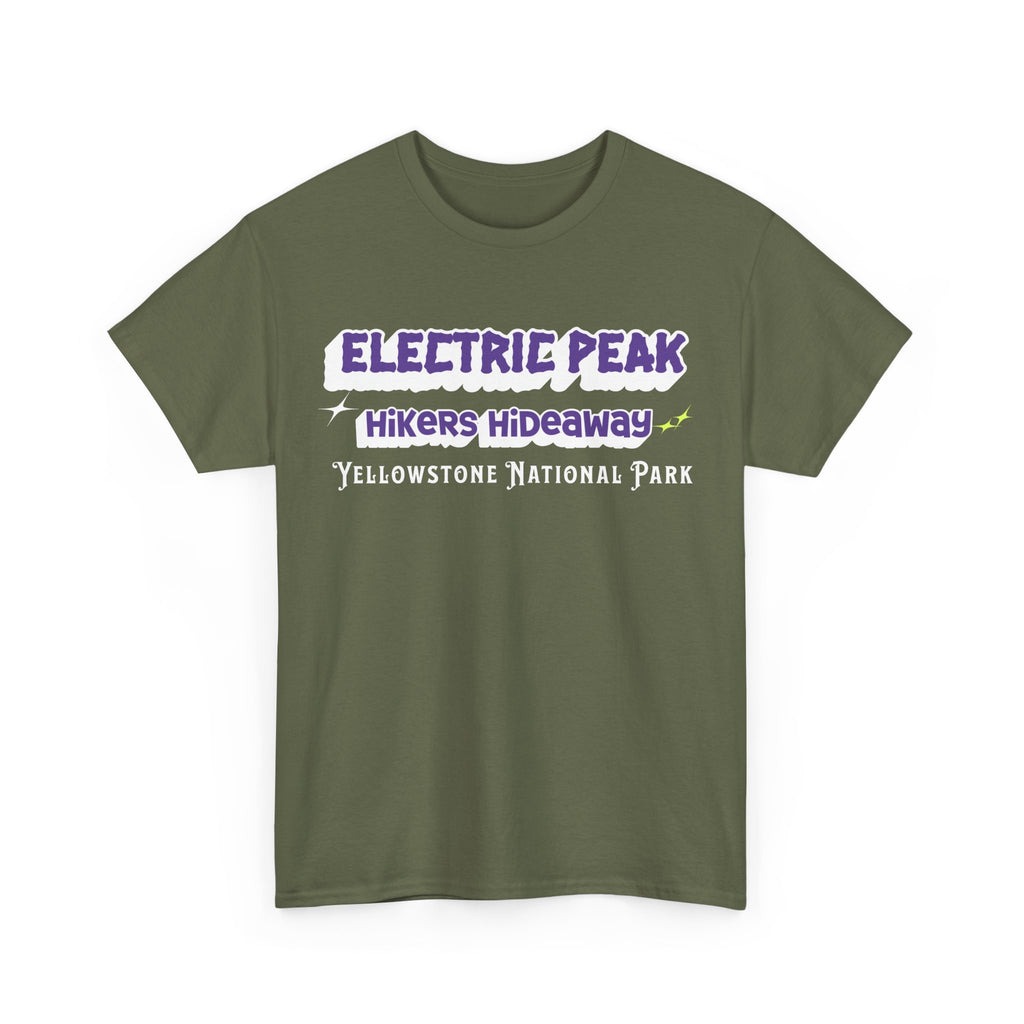Electric Peak Hikers Hideaway – Yellowstone National Park T-Shirt
