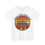 Road Trip Freedom – 70s Retro Adventure Tee
