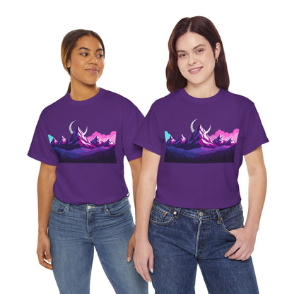 Under the Midnight Peaks – Lunar Horizon Tee