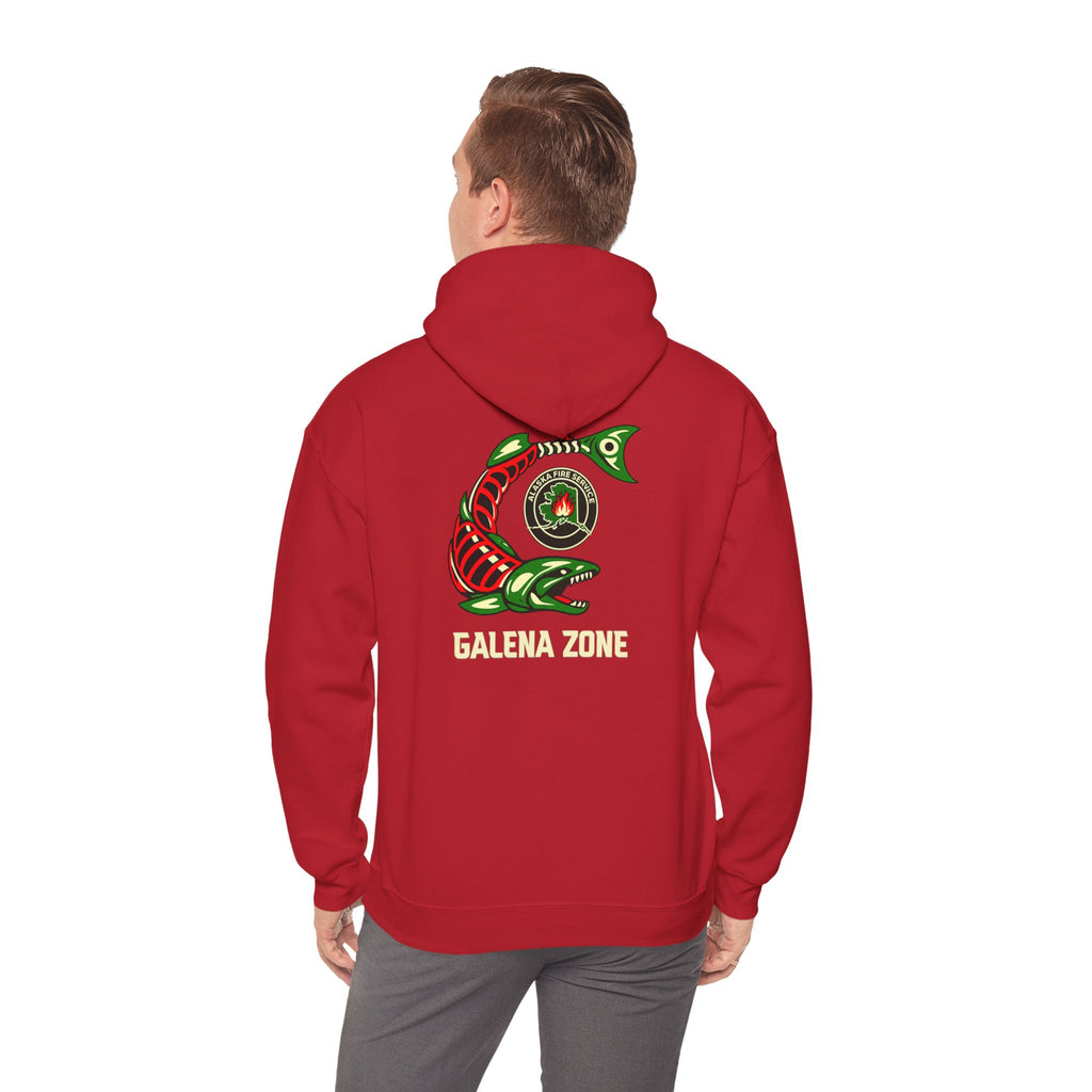 Galena Zone Salmon Hoodie — Gildan 1850