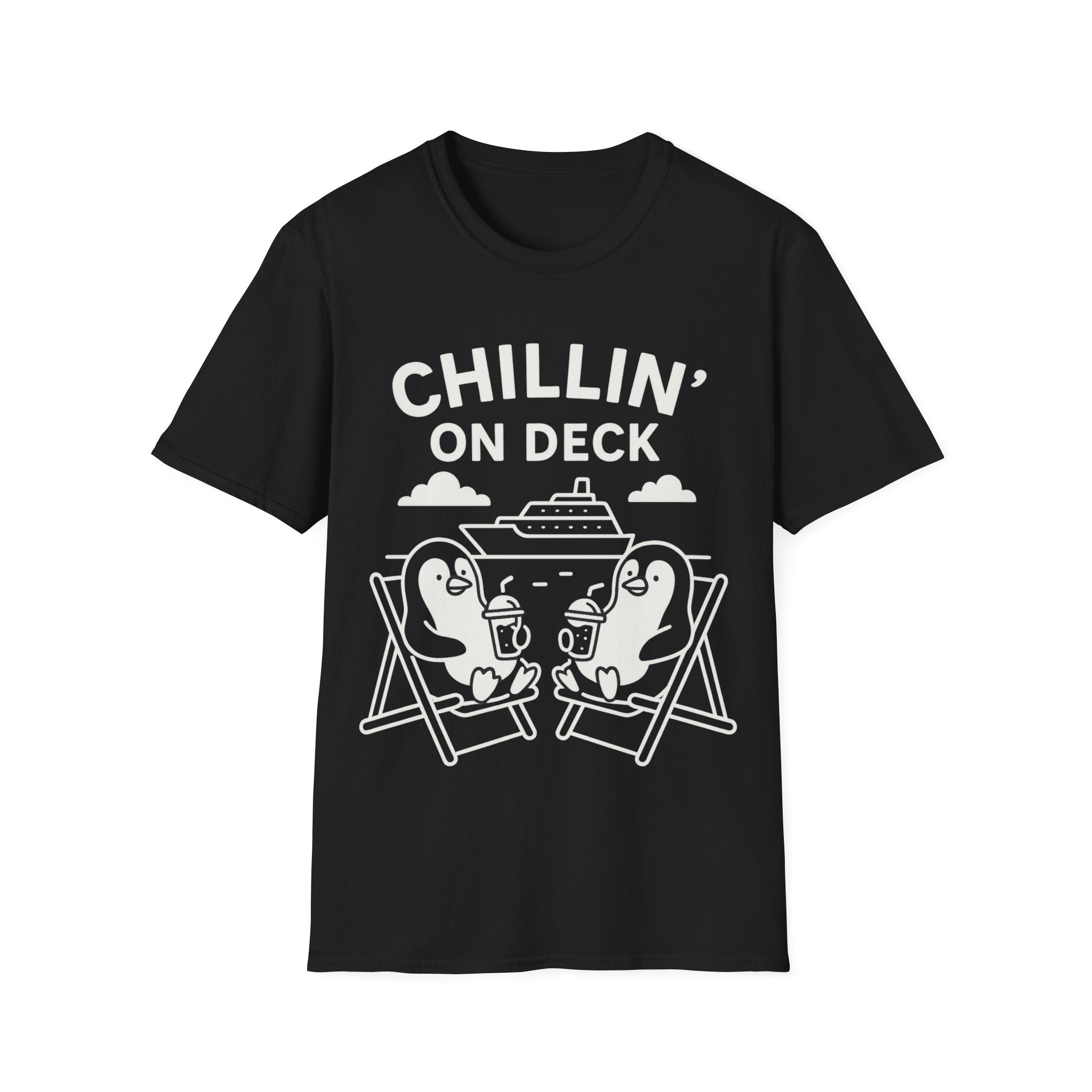 Chillin’ On Deck Penguin Cruise Tee