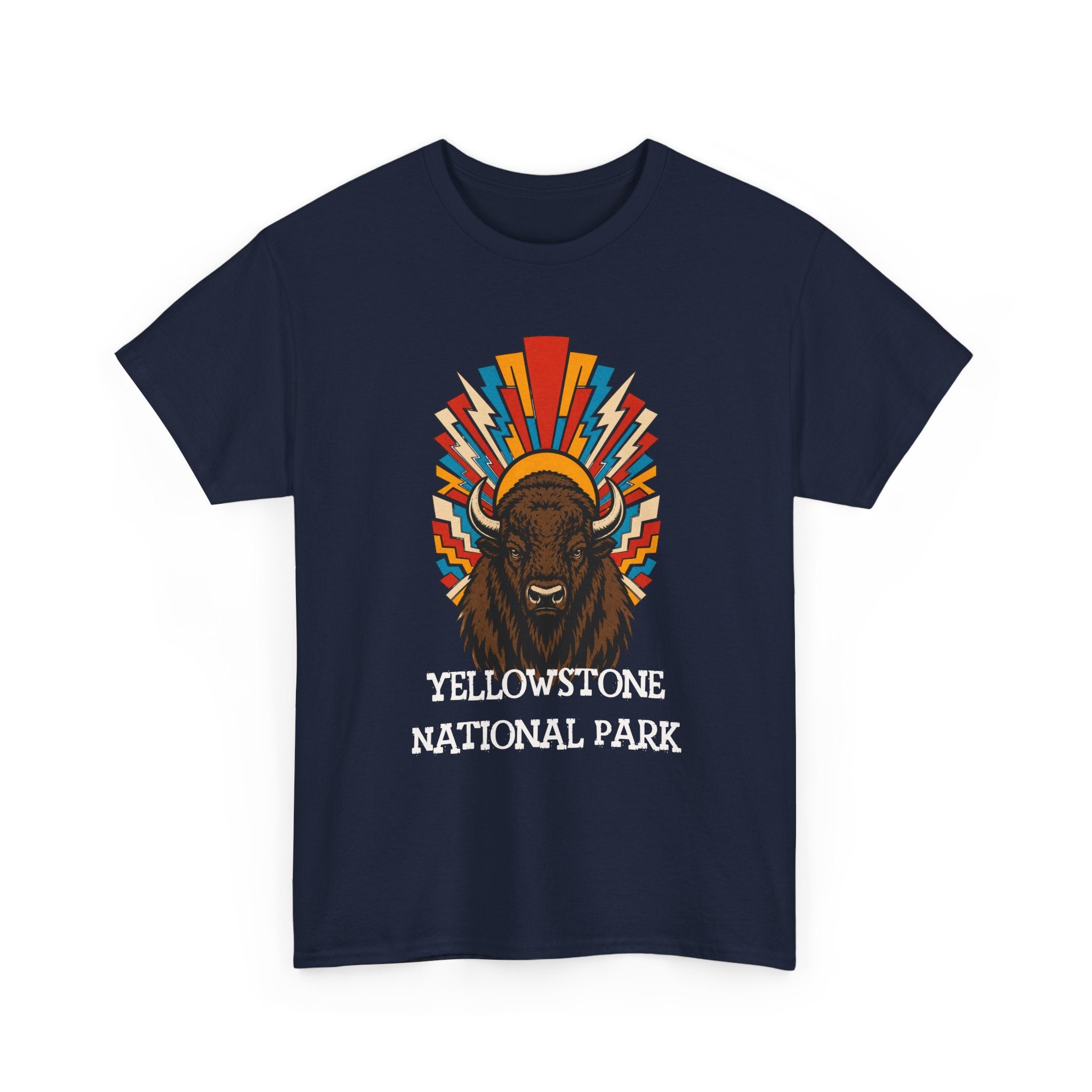 Yellowstone — Bison Sunburst T-Shirt