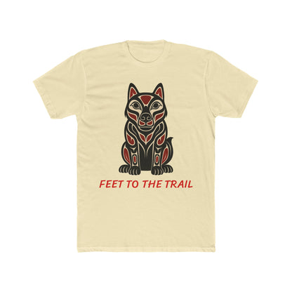 Feet to the Trail — Tlingit-Inspired Husky Adventure Tee