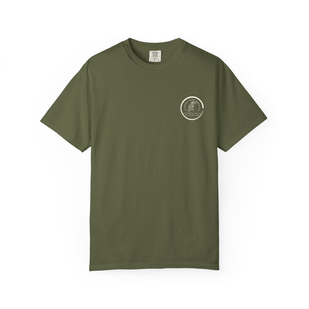 Galena Zone Dining Hall T-Shirt — Alaska Moose Graphic Tee