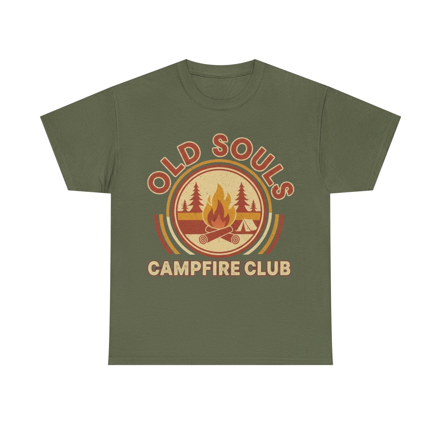 Retro Old Souls Campfire Club T-Shirt