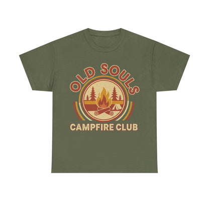 Retro Old Souls Campfire Club T-Shirt