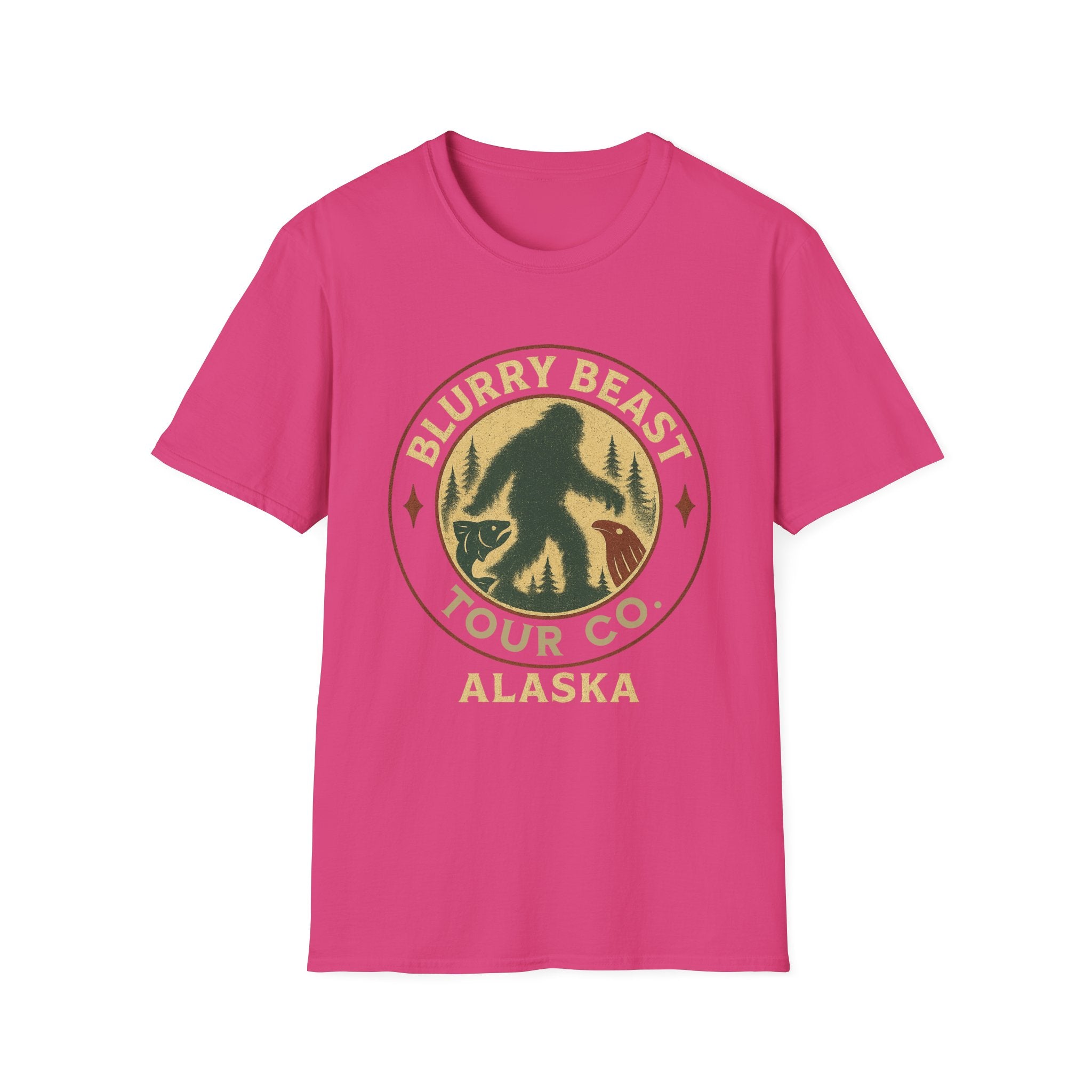 Copy of Blurry Beast Alaska T-Shirt – Vintage Bigfoot Tour Co.