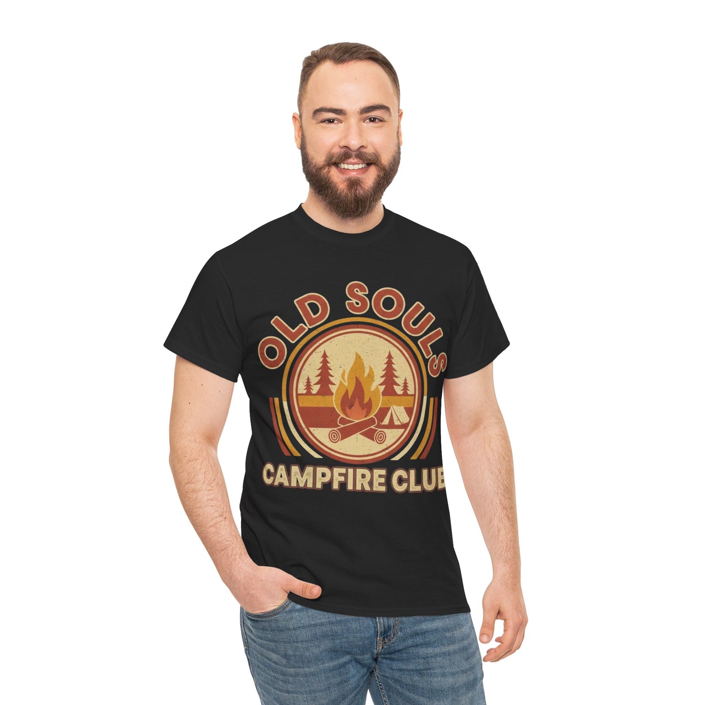 Retro Old Souls Campfire Club T-Shirt