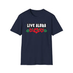 Live Aloha Hibiscus Flower Tee