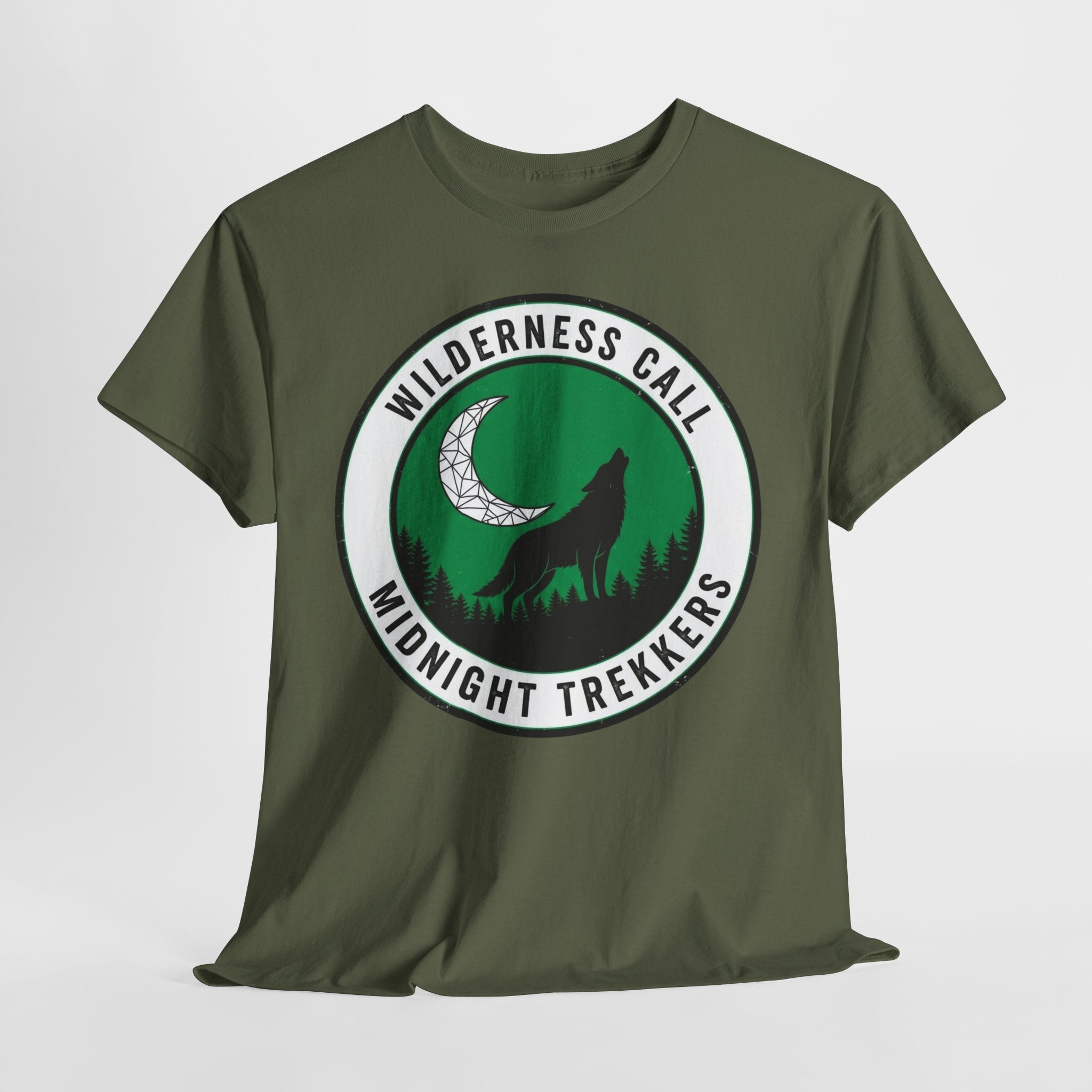 Wilderness Call: Midnight Trekkers Wolf Moon Tee