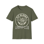 Fly Alaska Airstrip Club T-Shirt – Vintage Bush Plane Aviation Tee
